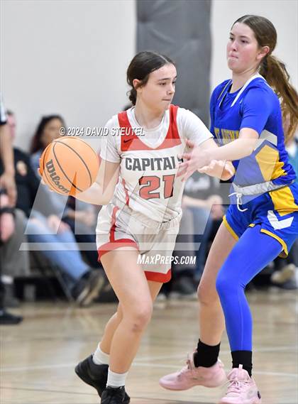 Thumbnail 3 in Point Arena @ Sacramento Adventist (CIF State NorCal D6 Playoff) photogallery.