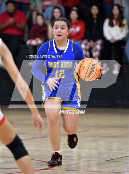 Thumbnail 2 in Point Arena @ Sacramento Adventist (CIF State NorCal D6 Playoff) photogallery.