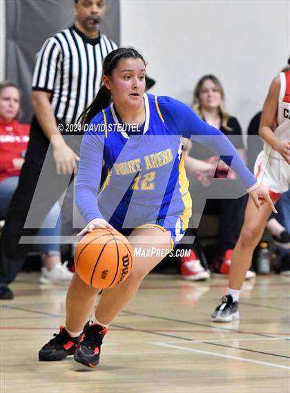 Thumbnail 2 in Point Arena @ Sacramento Adventist (CIF State NorCal D6 Playoff) photogallery.