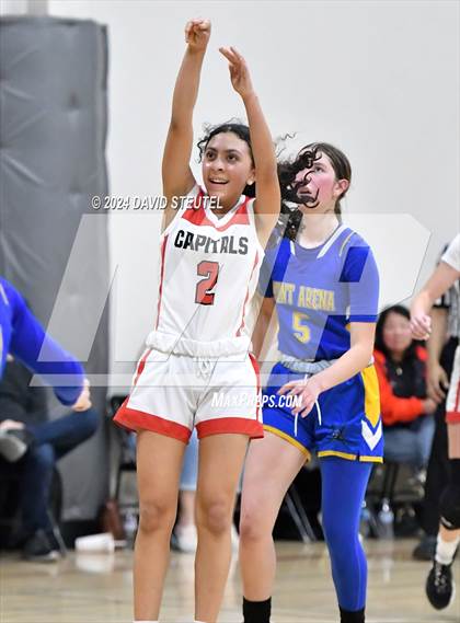 Thumbnail 3 in Point Arena @ Sacramento Adventist (CIF State NorCal D6 Playoff) photogallery.