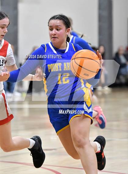 Thumbnail 3 in Point Arena @ Sacramento Adventist (CIF State NorCal D6 Playoff) photogallery.