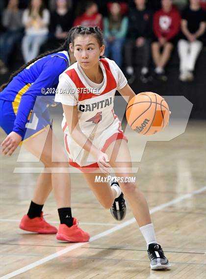 Thumbnail 2 in Point Arena @ Sacramento Adventist (CIF State NorCal D6 Playoff) photogallery.