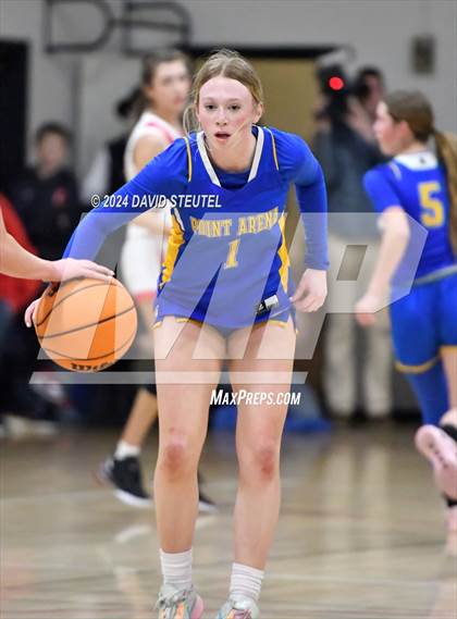 Thumbnail 2 in Point Arena @ Sacramento Adventist (CIF State NorCal D6 Playoff) photogallery.