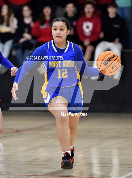 Thumbnail 3 in Point Arena @ Sacramento Adventist (CIF State NorCal D6 Playoff) photogallery.