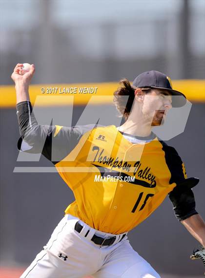 Thumbnail 3 in Thompson Valley v Evergreen (4A CHSAA Playoffs) photogallery.