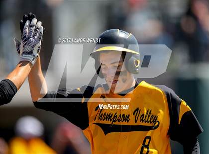 Thumbnail 2 in Thompson Valley v Evergreen (4A CHSAA Playoffs) photogallery.