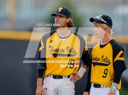 Thumbnail 1 in Thompson Valley v Evergreen (4A CHSAA Playoffs) photogallery.
