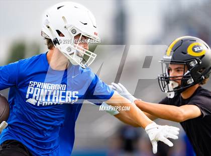 Thumbnail 3 in FR: Centerville vs. Springboro (7v7) photogallery.