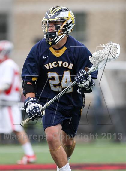 Thumbnail 2 in Victor vs. Canandaigua Academy (Section 5 Class B Final) photogallery.