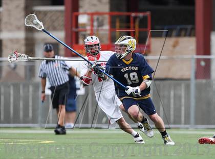Thumbnail 2 in Victor vs. Canandaigua Academy (Section 5 Class B Final) photogallery.