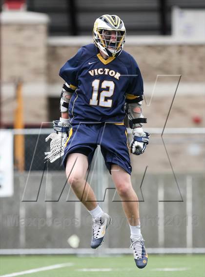 Thumbnail 3 in Victor vs. Canandaigua Academy (Section 5 Class B Final) photogallery.