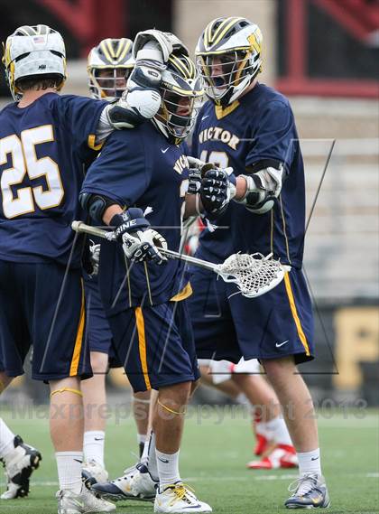 Thumbnail 2 in Victor vs. Canandaigua Academy (Section 5 Class B Final) photogallery.