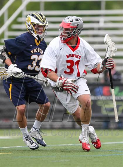 Thumbnail 2 in Victor vs. Canandaigua Academy (Section 5 Class B Final) photogallery.