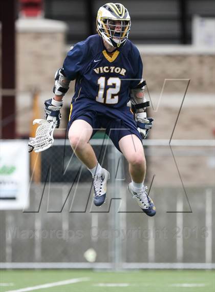 Thumbnail 2 in Victor vs. Canandaigua Academy (Section 5 Class B Final) photogallery.