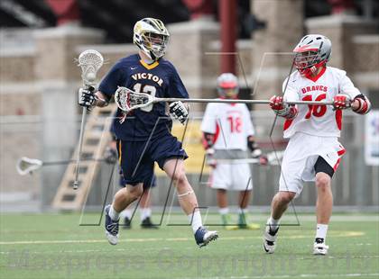 Thumbnail 2 in Victor vs. Canandaigua Academy (Section 5 Class B Final) photogallery.