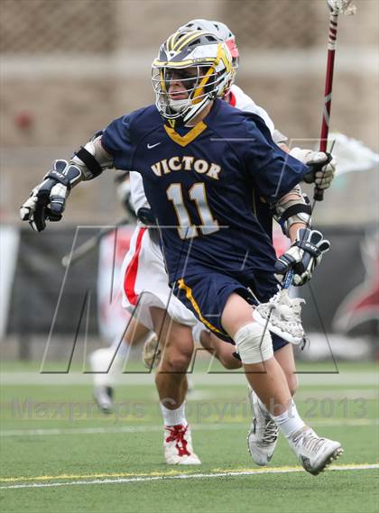 Thumbnail 3 in Victor vs. Canandaigua Academy (Section 5 Class B Final) photogallery.