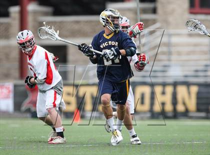 Thumbnail 2 in Victor vs. Canandaigua Academy (Section 5 Class B Final) photogallery.