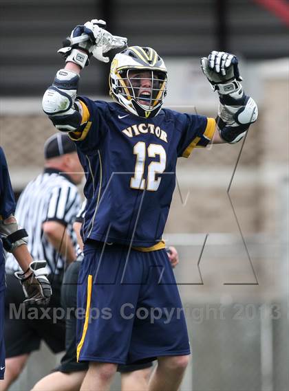 Thumbnail 2 in Victor vs. Canandaigua Academy (Section 5 Class B Final) photogallery.