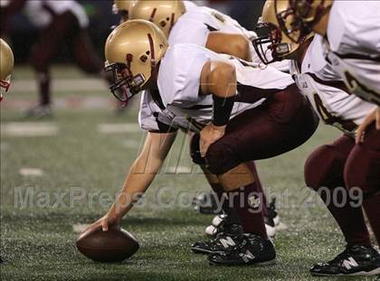 Thumbnail 1 in Bergen Catholic vs. Iona Prep (Kickoff Classic) photogallery.