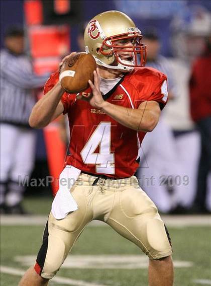 Thumbnail 1 in Bergen Catholic vs. Iona Prep (Kickoff Classic) photogallery.