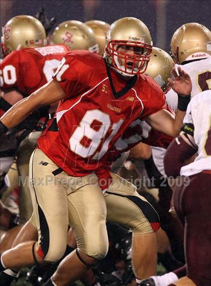 Thumbnail 1 in Bergen Catholic vs. Iona Prep (Kickoff Classic) photogallery.