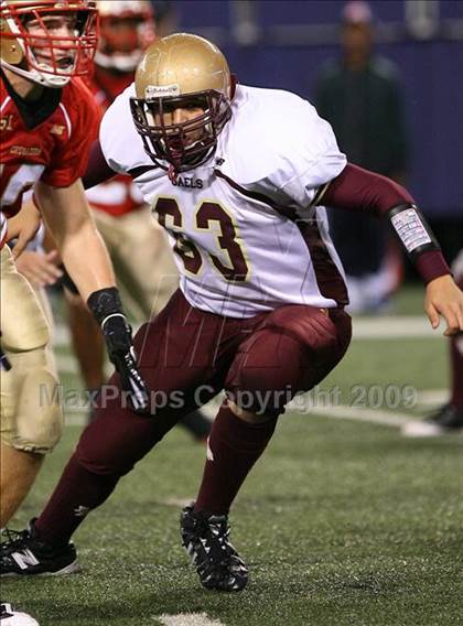 Thumbnail 1 in Bergen Catholic vs. Iona Prep (Kickoff Classic) photogallery.