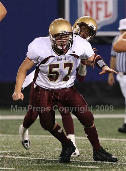 Thumbnail 1 in Bergen Catholic vs. Iona Prep (Kickoff Classic) photogallery.