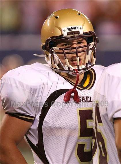 Thumbnail 2 in Bergen Catholic vs. Iona Prep (Kickoff Classic) photogallery.