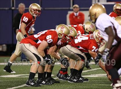 Thumbnail 1 in Bergen Catholic vs. Iona Prep (Kickoff Classic) photogallery.