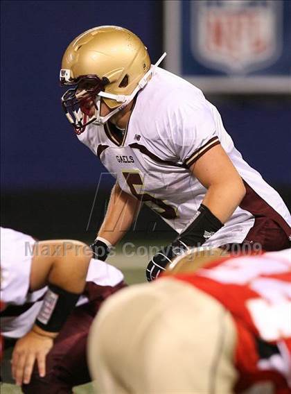 Thumbnail 1 in Bergen Catholic vs. Iona Prep (Kickoff Classic) photogallery.