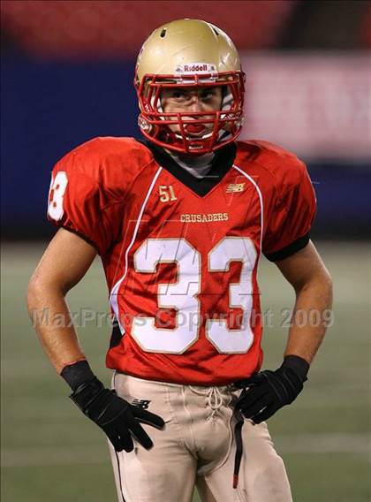 Thumbnail 2 in Bergen Catholic vs. Iona Prep (Kickoff Classic) photogallery.