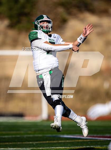 Thumbnail 2 in Delta @ The Classical Academy (CHSAA 2A Round 2) photogallery.