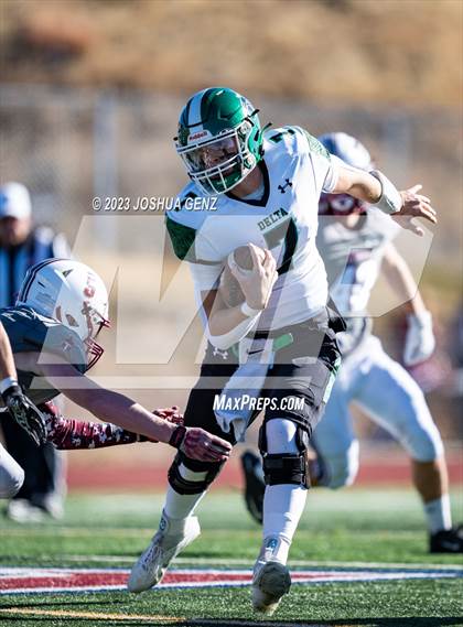 Thumbnail 2 in Delta @ The Classical Academy (CHSAA 2A Round 2) photogallery.