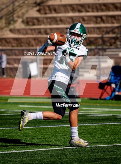 Thumbnail 1 in Delta @ The Classical Academy (CHSAA 2A Round 2) photogallery.