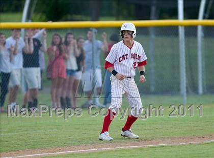 Thumbnail 2 in Marvin Ridge vs Charlotte Catholic (NCHSAA State Playoffs) photogallery.