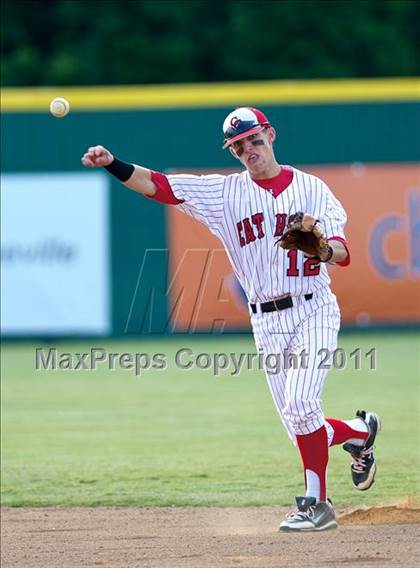 Thumbnail 2 in Marvin Ridge vs Charlotte Catholic (NCHSAA State Playoffs) photogallery.