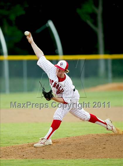 Thumbnail 1 in Marvin Ridge vs Charlotte Catholic (NCHSAA State Playoffs) photogallery.