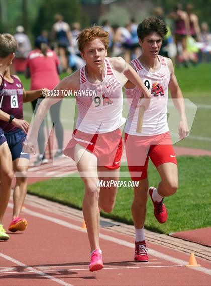 Thumbnail 1 in CHSAA 5A Finals (4 x 800 Meter Relay) photogallery.