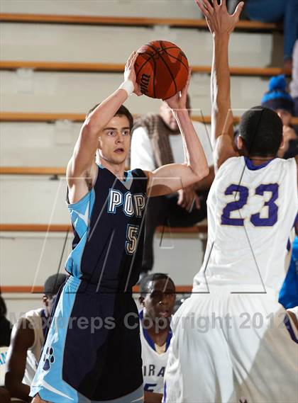 Thumbnail 2 in Pope vs. Hiram (Campbell Tournament) photogallery.