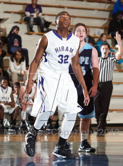Thumbnail 2 in Pope vs. Hiram (Campbell Tournament) photogallery.