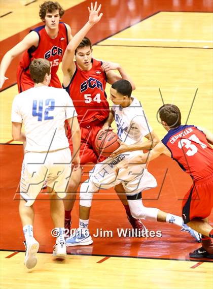 Thumbnail 3 in Scottsdale Christian Academy vs. Estrella Foothills  (AIA D3 Final) photogallery.