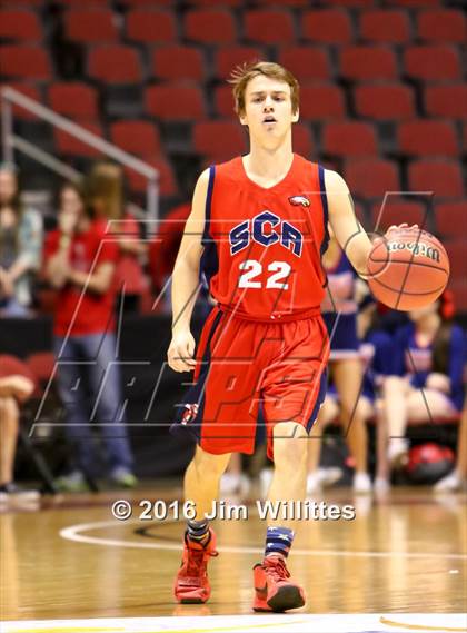 Thumbnail 3 in Scottsdale Christian Academy vs. Estrella Foothills  (AIA D3 Final) photogallery.