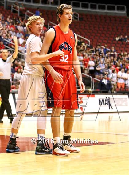 Thumbnail 2 in Scottsdale Christian Academy vs. Estrella Foothills  (AIA D3 Final) photogallery.