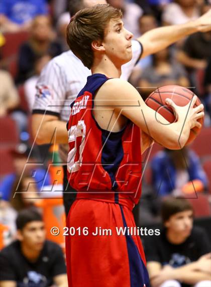 Thumbnail 3 in Scottsdale Christian Academy vs. Estrella Foothills  (AIA D3 Final) photogallery.