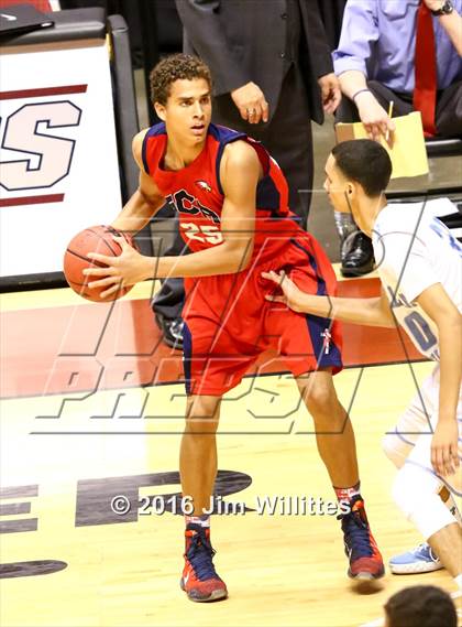 Thumbnail 3 in Scottsdale Christian Academy vs. Estrella Foothills  (AIA D3 Final) photogallery.