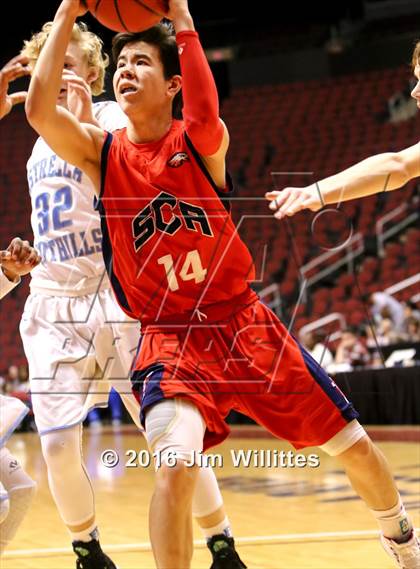 Thumbnail 2 in Scottsdale Christian Academy vs. Estrella Foothills  (AIA D3 Final) photogallery.