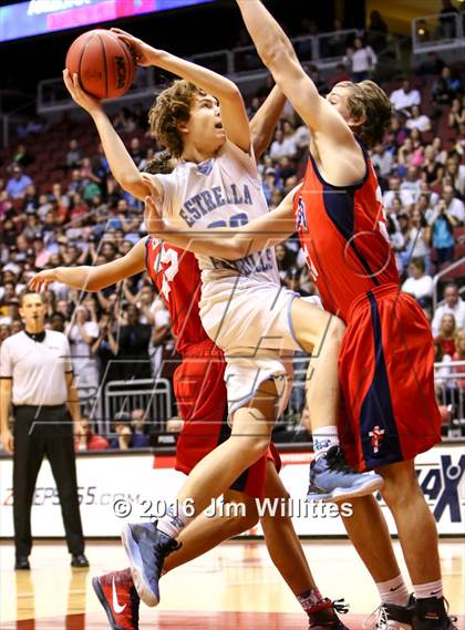 Thumbnail 2 in Scottsdale Christian Academy vs. Estrella Foothills  (AIA D3 Final) photogallery.