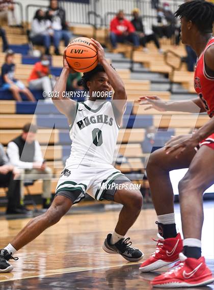 Thumbnail 3 in Langston Hughes vs. North Gwinnett (Lemon Street Classic) photogallery.