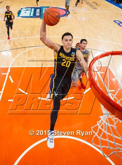 Thumbnail 3 in Montverde Academy vs. Oak Hill Academy (DICK'S National Tournament Final) photogallery.