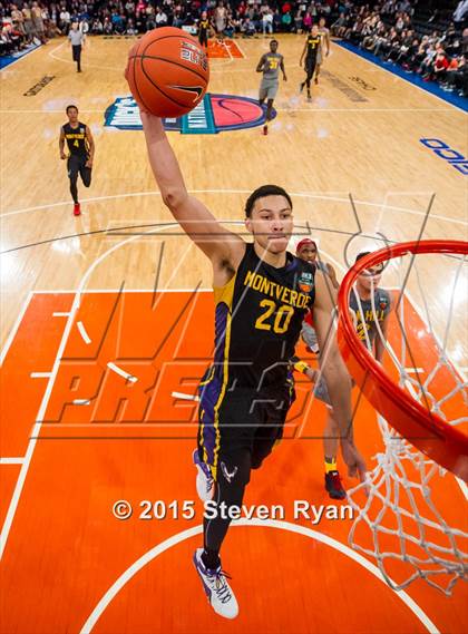 Thumbnail 1 in Montverde Academy vs. Oak Hill Academy (DICK'S National Tournament Final) photogallery.